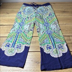 Women’s Lilly Pulitzer Philippa Wide Leg Pants Size Small